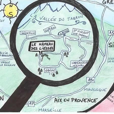 Le Hameau Des Liesses Châteauneuf-Miravail